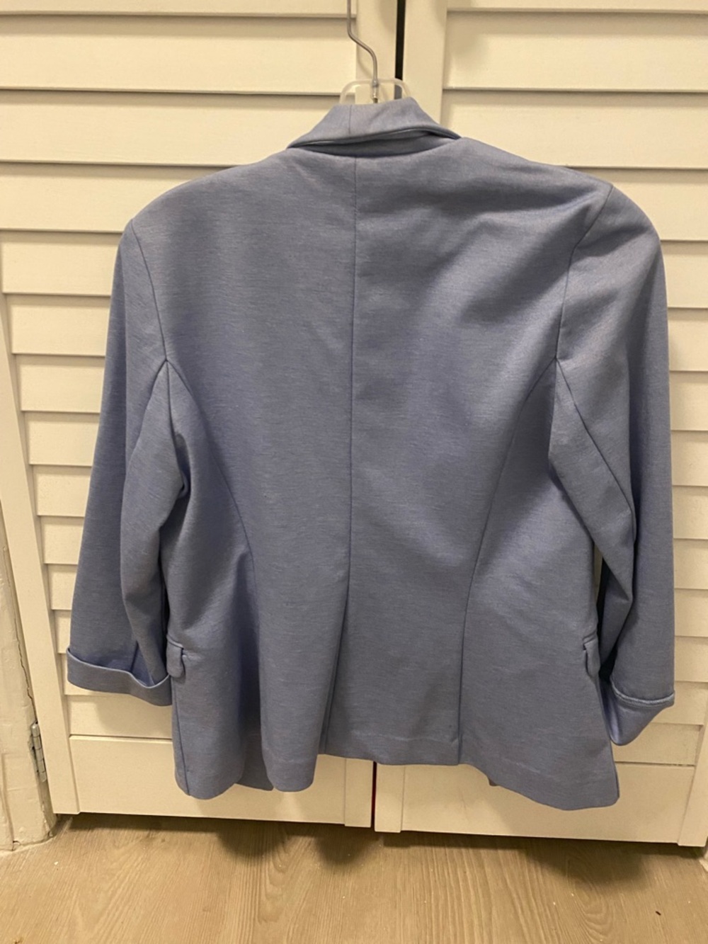 Dynamite Powder Blue Open-Front Blazer - Picture 2 of 2